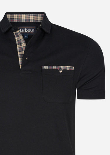 Barbour Polo's  Corpatch polo - black