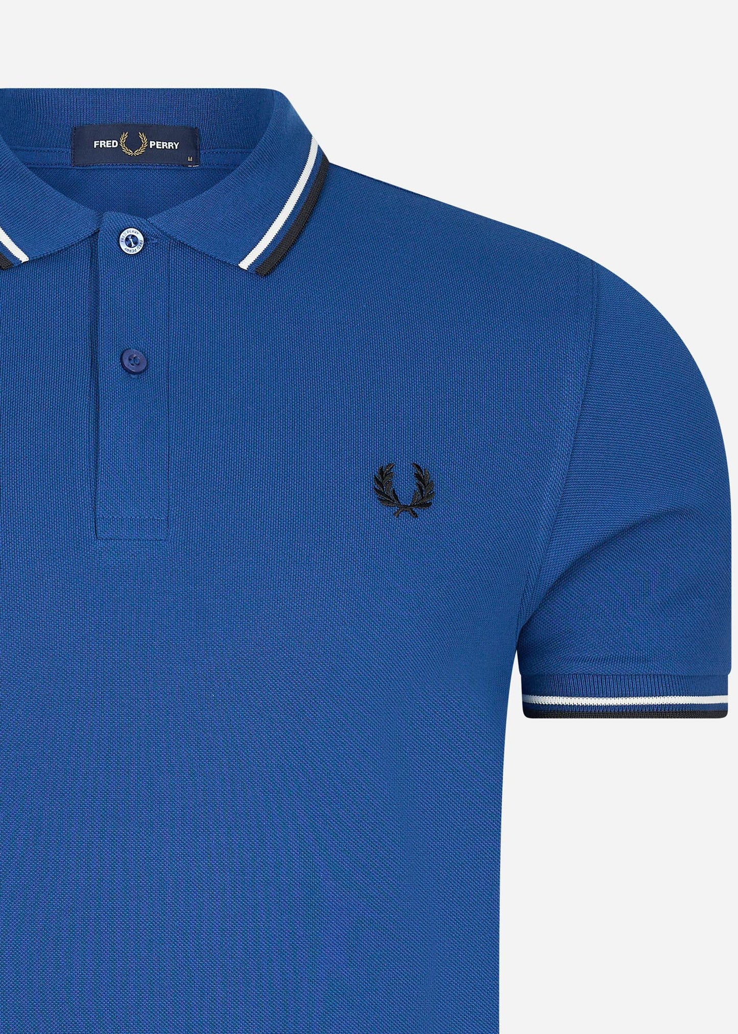 Fred Perry Polo's Twin tipped fred perry shirt - shaded cobalt