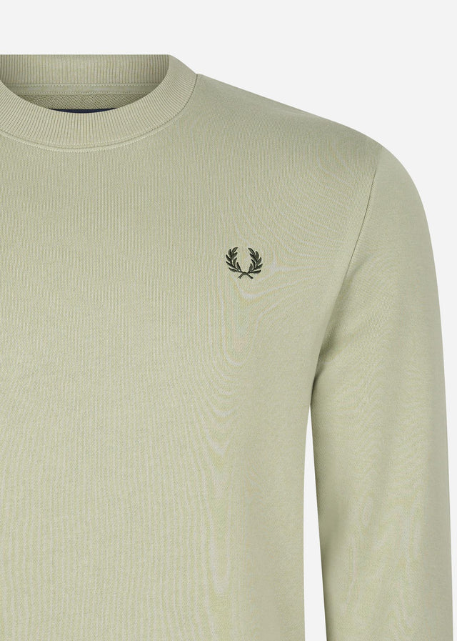 Fred Perry Pullover Crew neck sweatshirt - seagrass