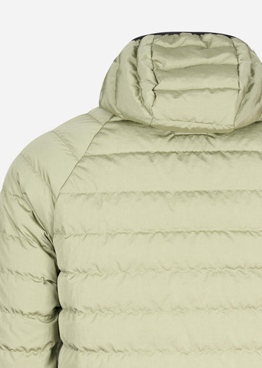 MA.Strum Jassen Hooded down jacket - tea