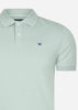 Hackett London Polo's Cotton pique polo shirt - duck egg