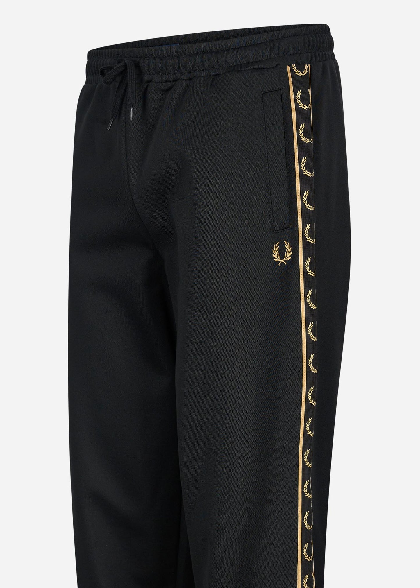 Fred Perry Joggingbroeken Seasonal taped track pant - black gold