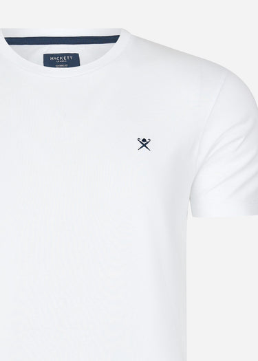 Hackett London T-shirts  Embroidered logo t-shirt - white