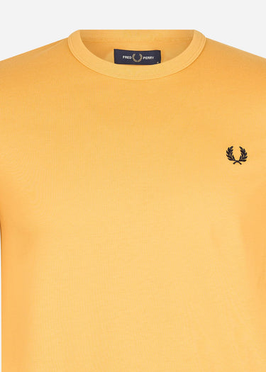 Fred Perry T-shirts Ringer t-shirt - golden hour