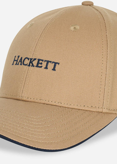 Hackett London Petten Essential baseball cap - stone navy
