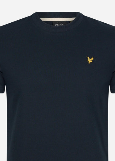 Lyle & Scott T-shirts Crest tipped t-shirt - dark navy