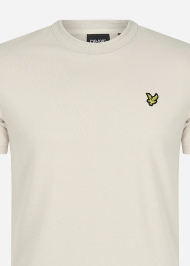 Lyle & Scott T-shirts  Crest tipped t-shirt - cove