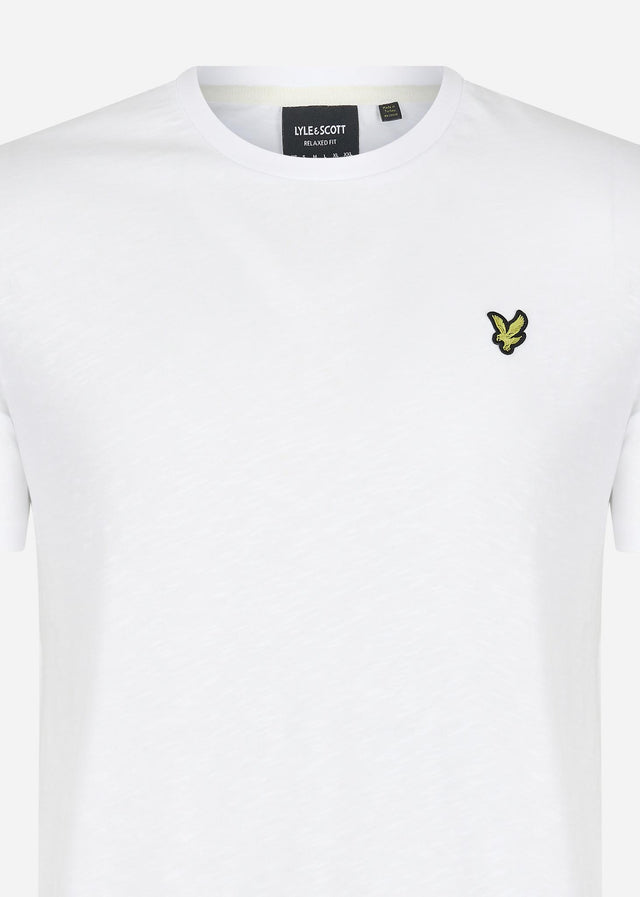 Lyle & Scott T-Shirts Slub t-shirt - white