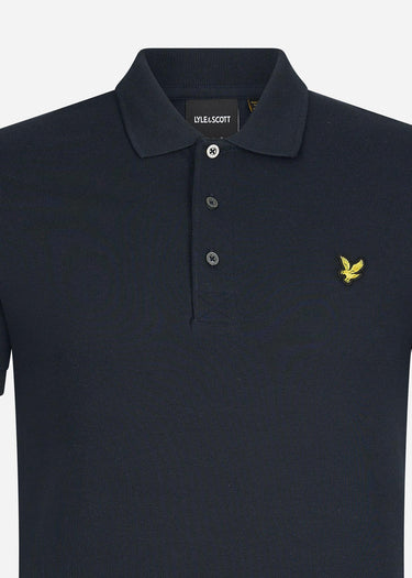 Lyle & Scott Polo's  Plain polo shirt - dark navy