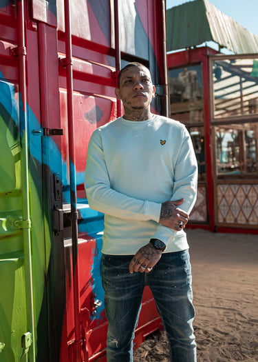 Lyle & Scott Truien  Crew neck sweatshirt - ice