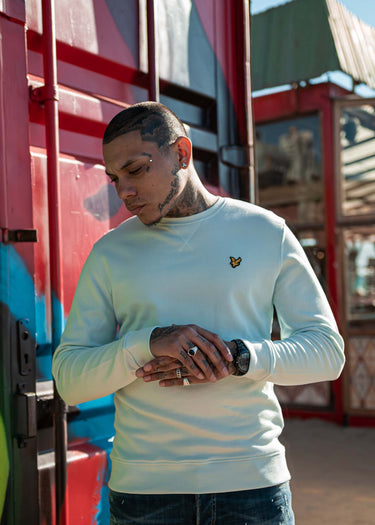 Lyle & Scott Truien  Crew neck sweatshirt - ice