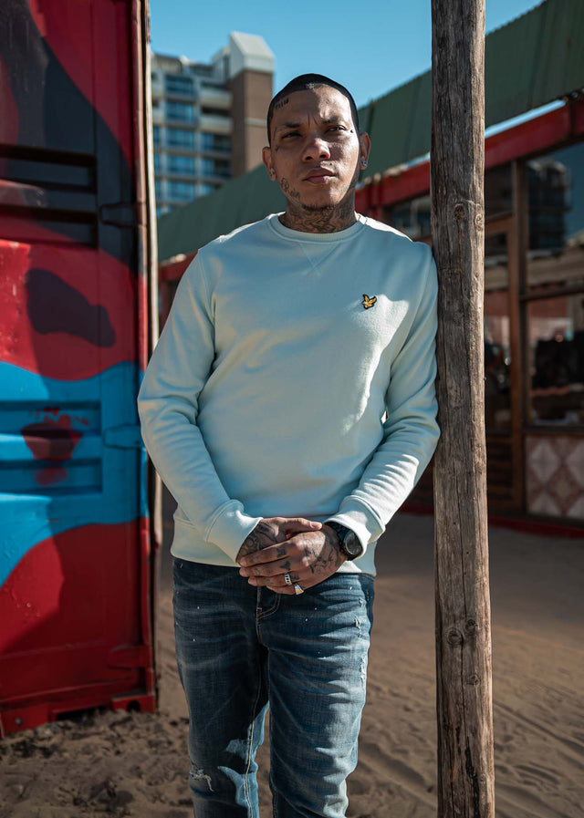 Lyle & Scott Pullover Crew neck sweatshirt - ice