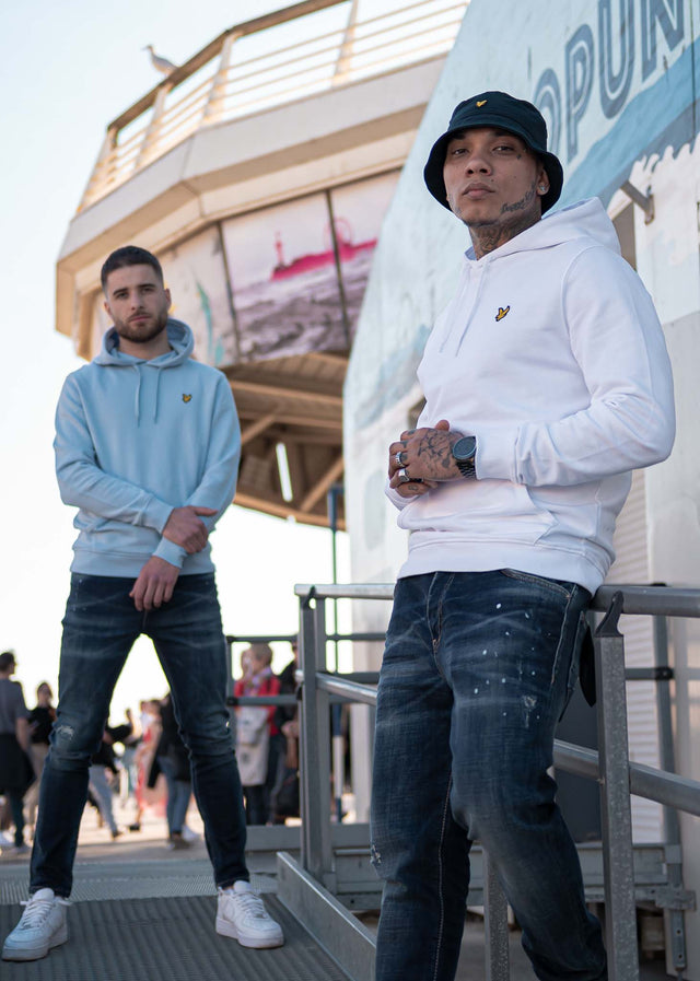 Lyle & Scott Hoodies Pullover hoodie - white