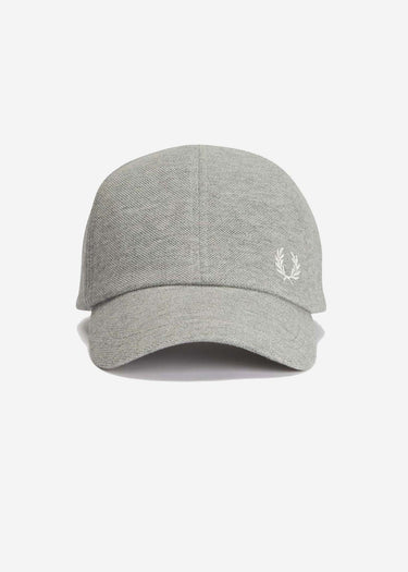 Fred Perry Petten Pique classic cap - steel marl