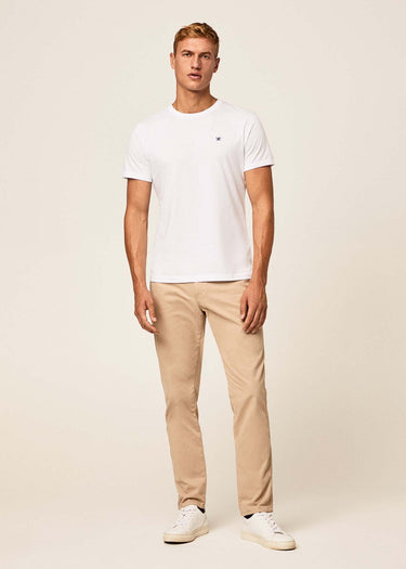 Hackett London T-shirts  Embroidered logo t-shirt - white