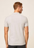 Hackett London Polo's Cotton pique polo shirt - light grey marl