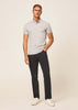 Hackett London Polo's Cotton pique polo shirt - light grey marl