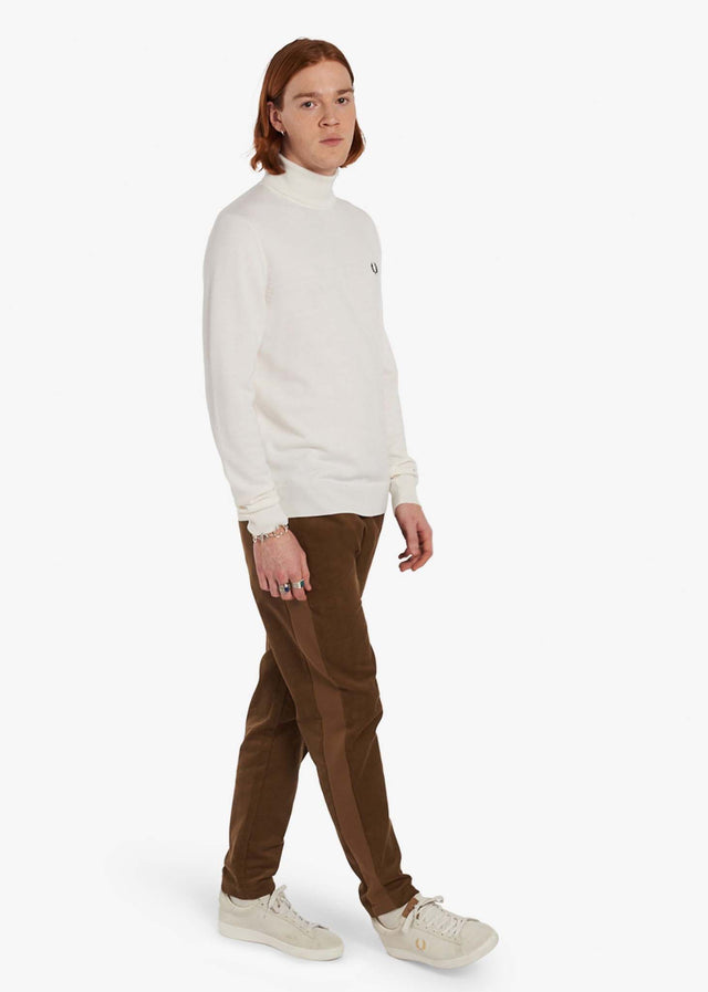 Fred Perry Pullover Roll neck jumper - snow white