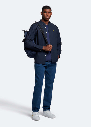Lyle & Scott Overhemden  Light weight oxford shirt - dark navy