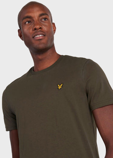 Lyle & Scott T-shirts Plain t-shirt - trek green