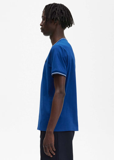 Fred Perry T-shirts Twin tipped t-shirt - shaded cobalt