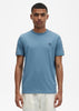 Fred Perry T-shirts Contrast tape ringer t-shirt - ash blue navy
