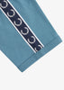 Fred Perry T-shirts Contrast tape ringer t-shirt - ash blue navy