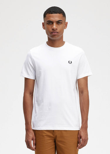 Fred Perry T-shirts Back graphic t-shirt - white