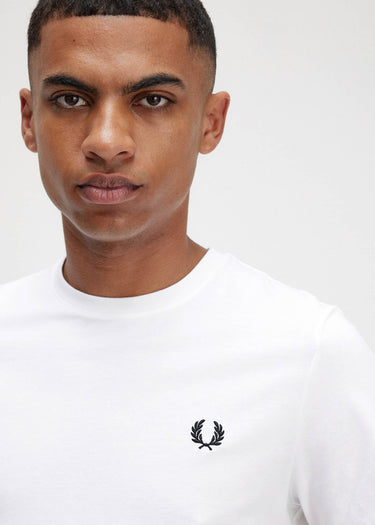 Fred Perry T-shirts Back graphic t-shirt - white