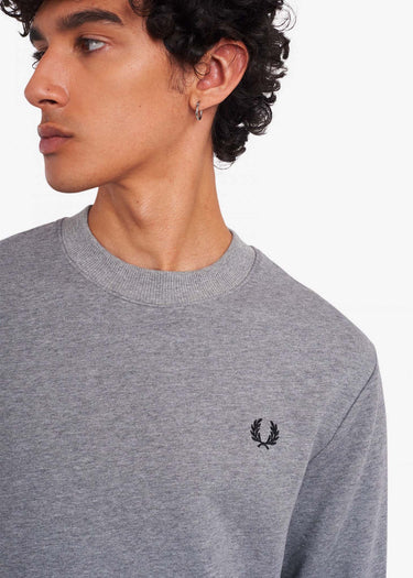 Fred Perry Truien  Crew neck sweatshirt - steel marl