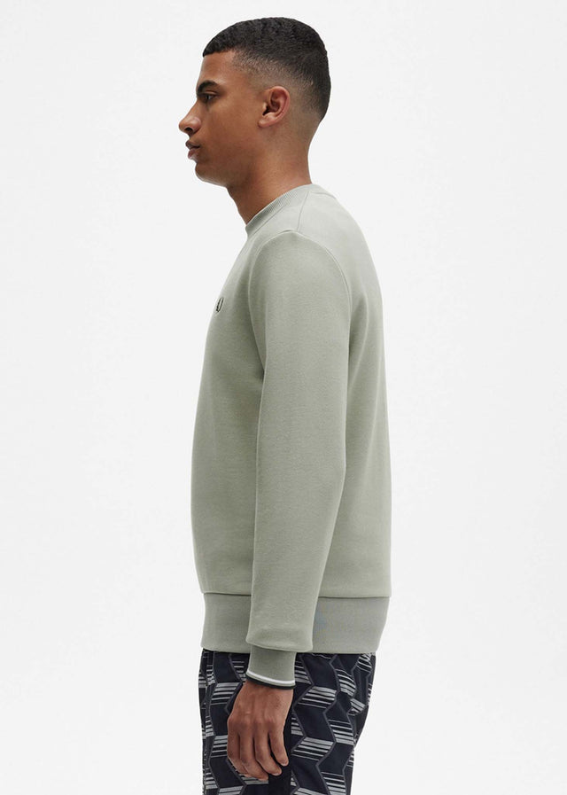 Fred Perry Pullover Crew neck sweatshirt - seagrass