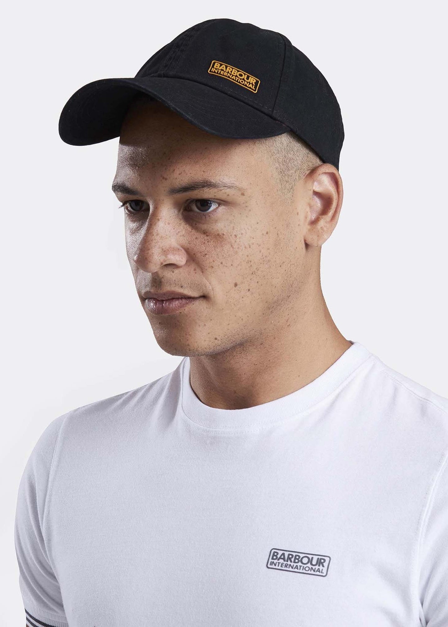 Barbour International Petten Norton drill sports cap - black