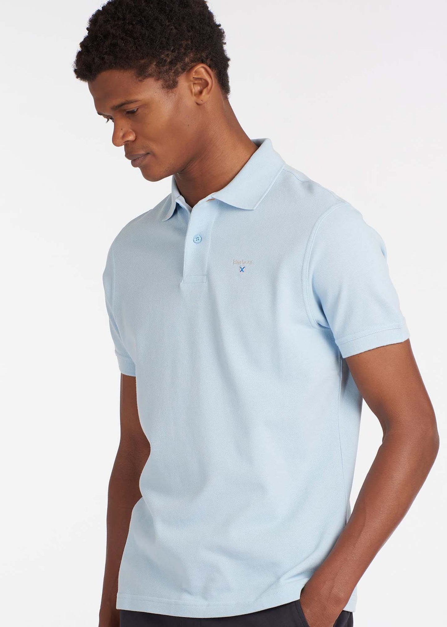 Barbour Polo's Sports polo - sky