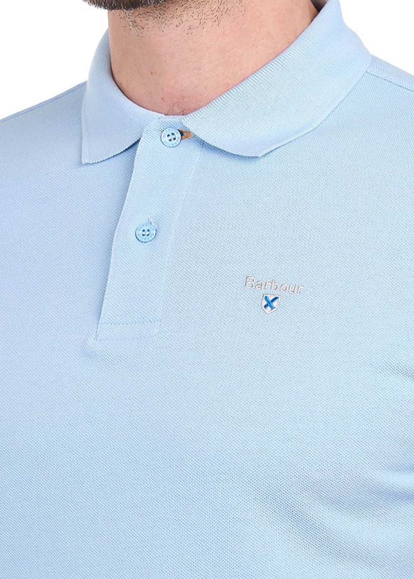 Barbour Polo's Sports polo - sky