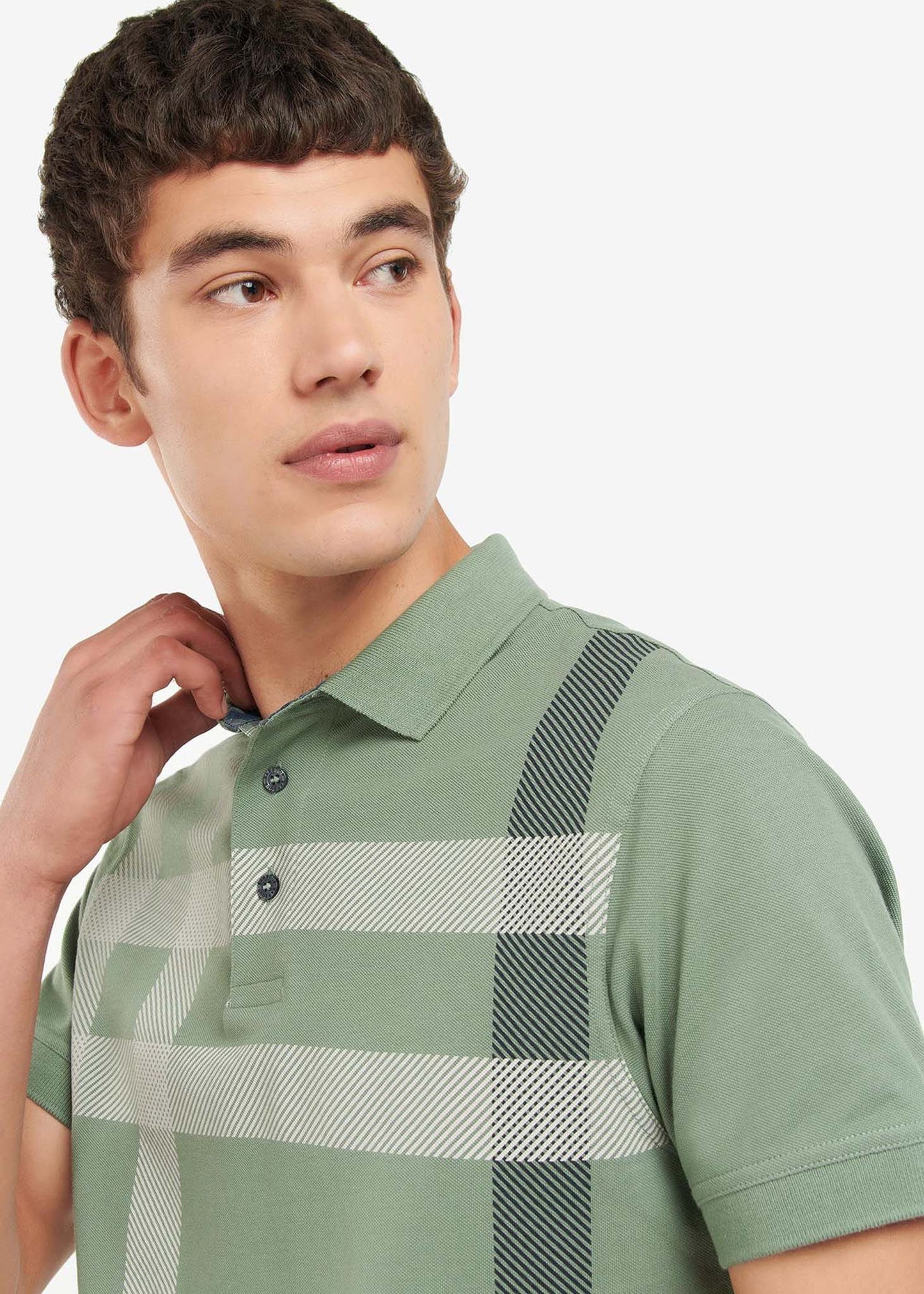 Barbour Polo's Blaine polo - agave green