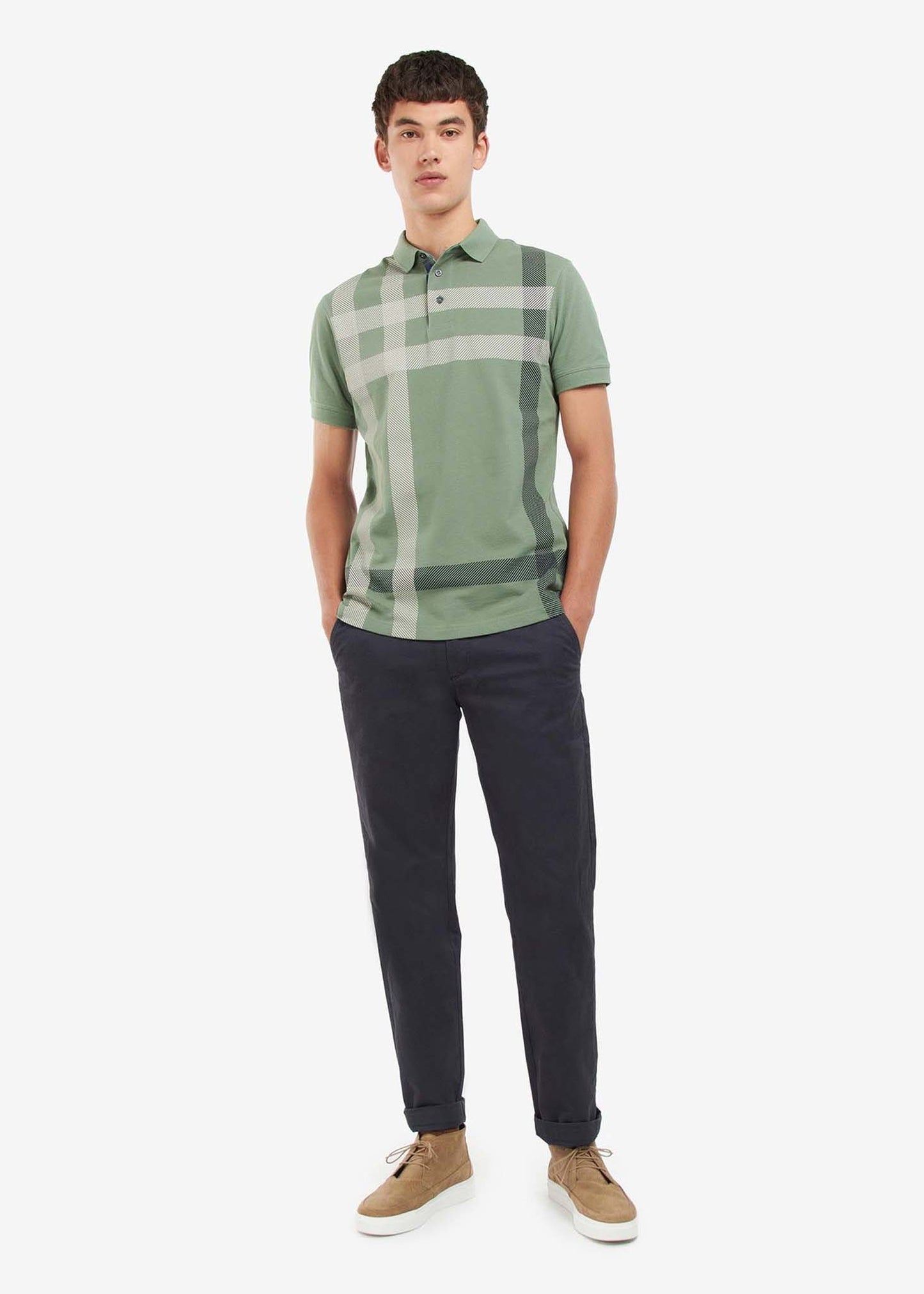 Barbour Polo's Blaine polo - agave green