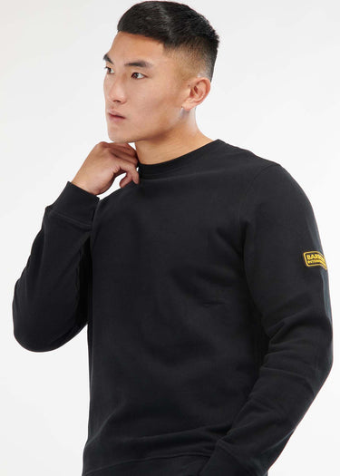 Barbour International Truien  Badge sweat - black