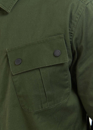 Barbour International Overshirts Graphite overshirt - kombu green