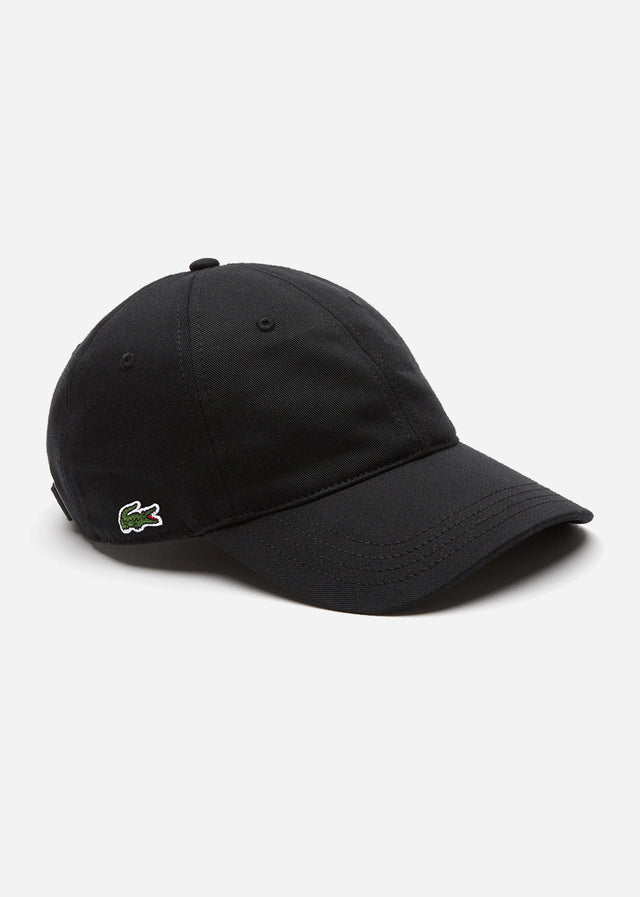 Lacoste Caps Cotton twill cap - black
