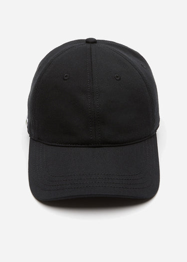 Lacoste Caps Cotton twill cap - black