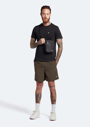 Lyle & Scott Zwembroeken  Plain swimshort - olive