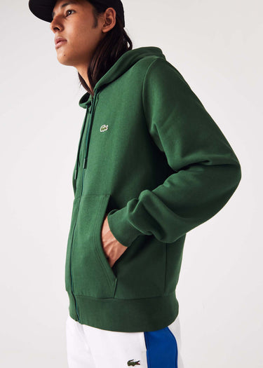 Lacoste Vesten  Zip through hoodie - green