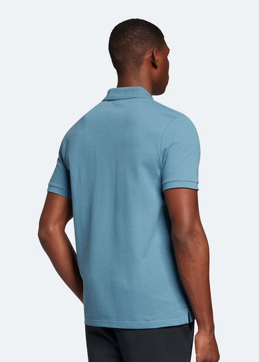 Lyle & Scott Polo's  Crest tipped polo shirt - skipton blue
