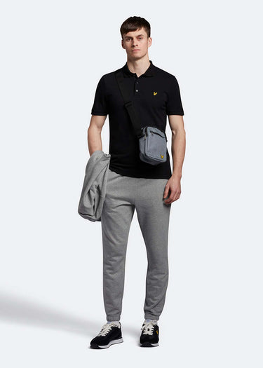Lyle & Scott Polo's  Crest tipped polo shirt - jet black
