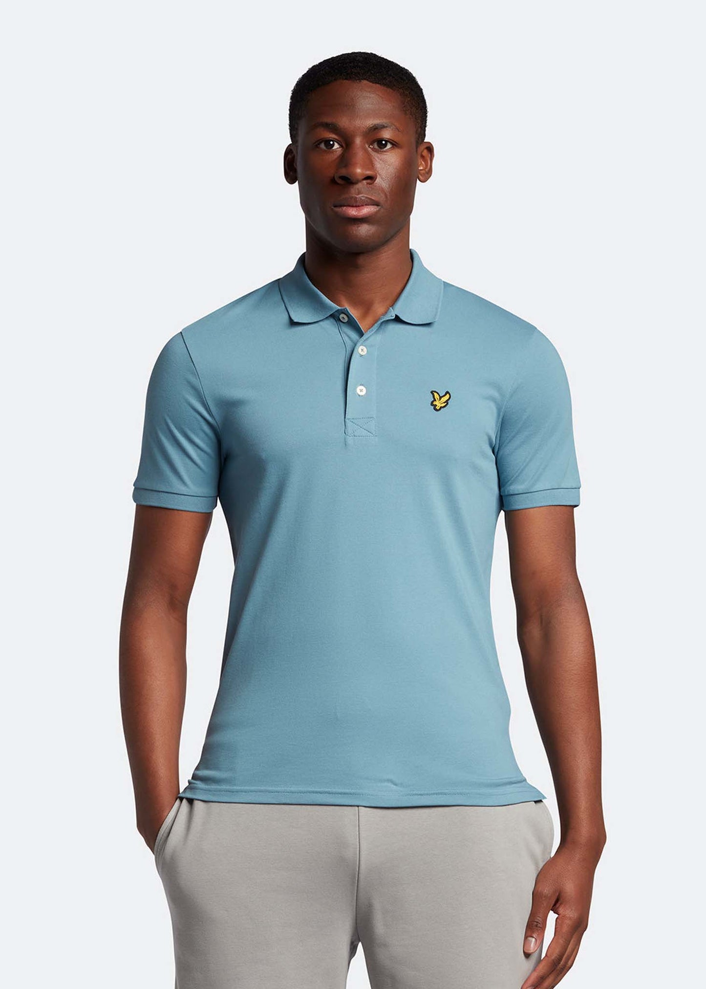 Lyle & Scott Polo's Plain polo shirt - skipton blue