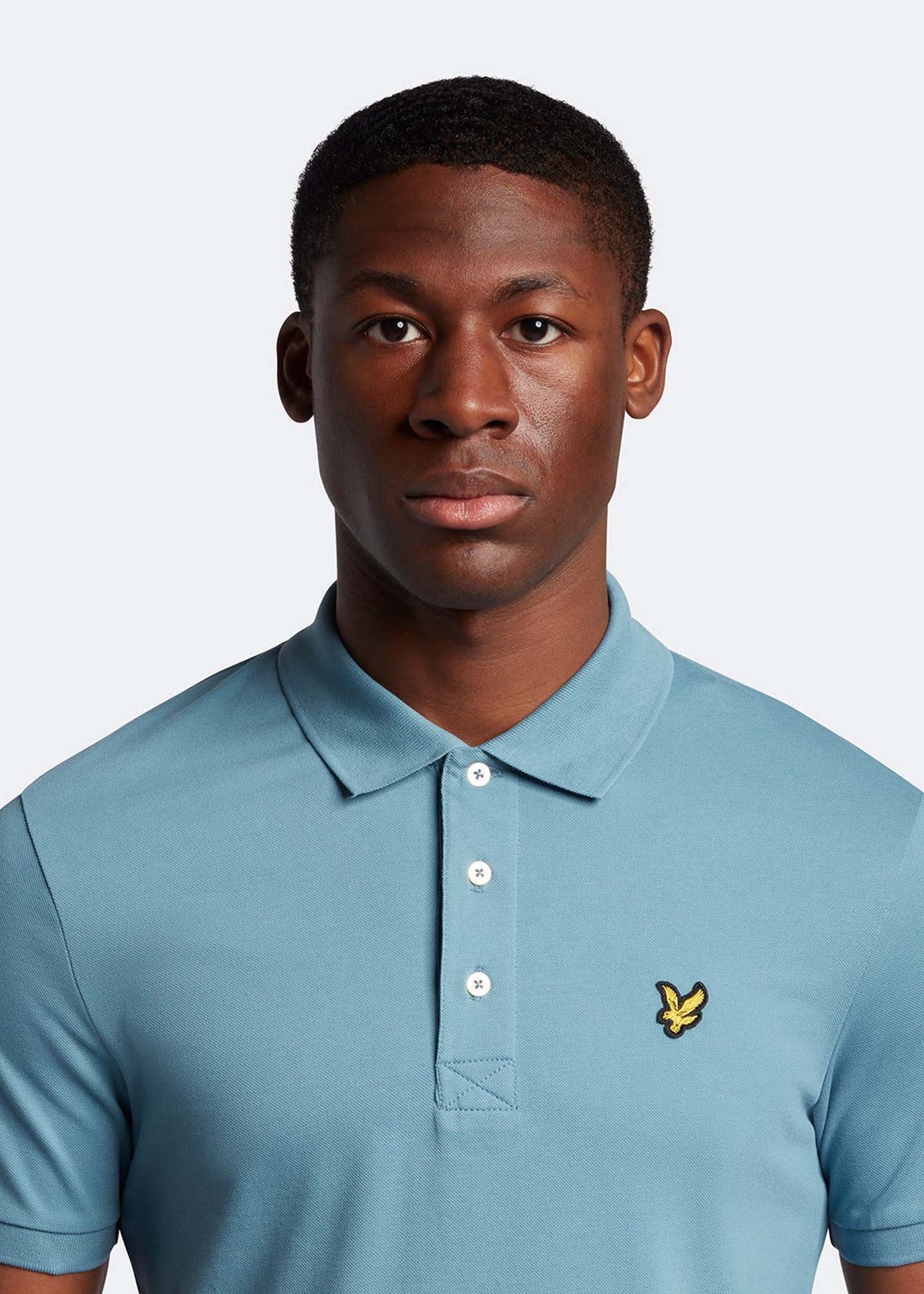 Lyle & Scott Polo's Plain polo shirt - skipton blue