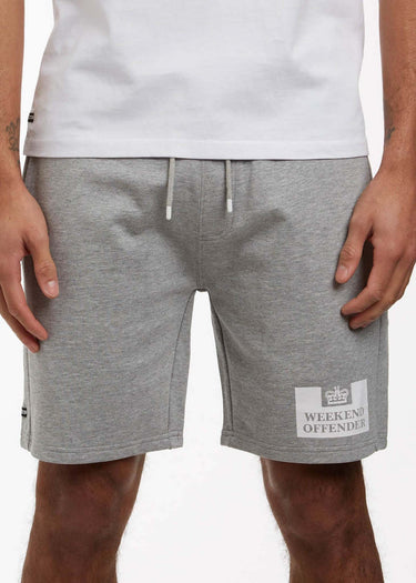 Weekend Offender Korte Broeken Action - grey marl