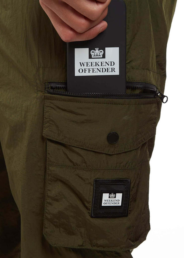 Weekend Offender Hosen Salvador - dark green