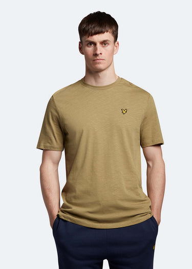 Lyle & Scott T-shirts Slub t-shirt - seaweed