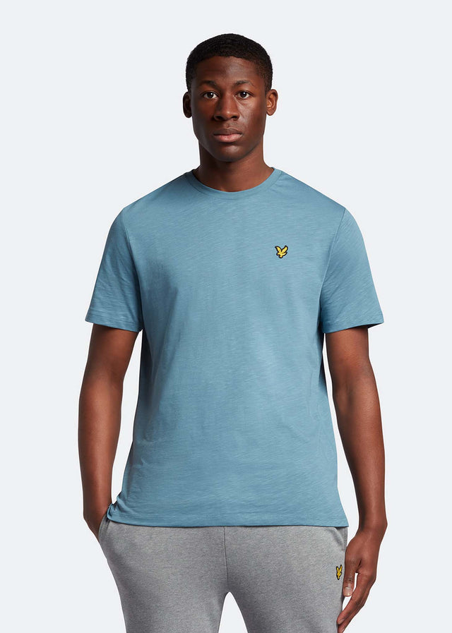 Lyle & Scott T-Shirts Slub t-shirt - skipton blue